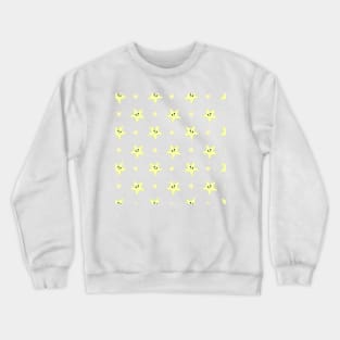 Kawaii Cute Star Pattern Crewneck Sweatshirt